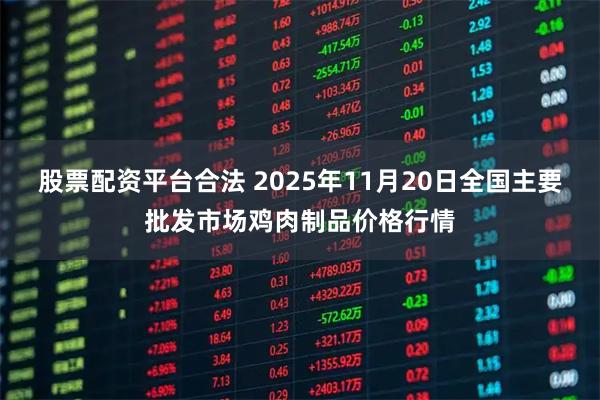 股票配资平台合法 2025年11月20日全国主要批发市场鸡肉制品价格行情
